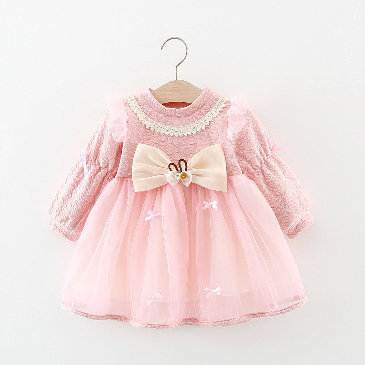 ๐ Little Princess Royal Tulle Winter Holiday Dress โจ