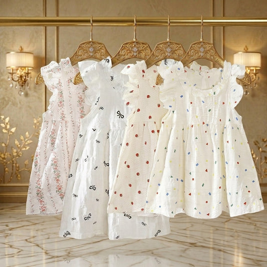 Premium Cloud Cotton Ultra-soft Vintage Imported Frock