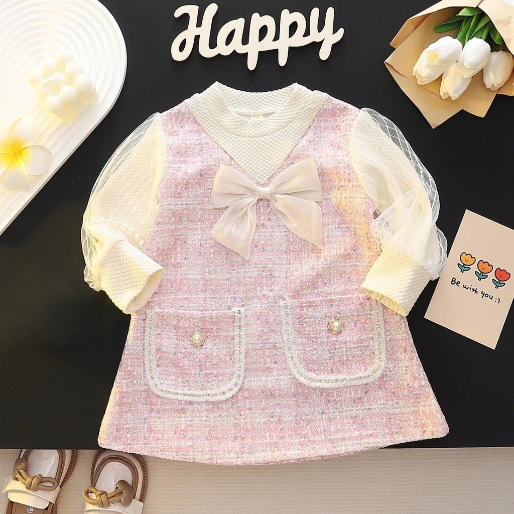 Korean-stlye Pink Princess Dress