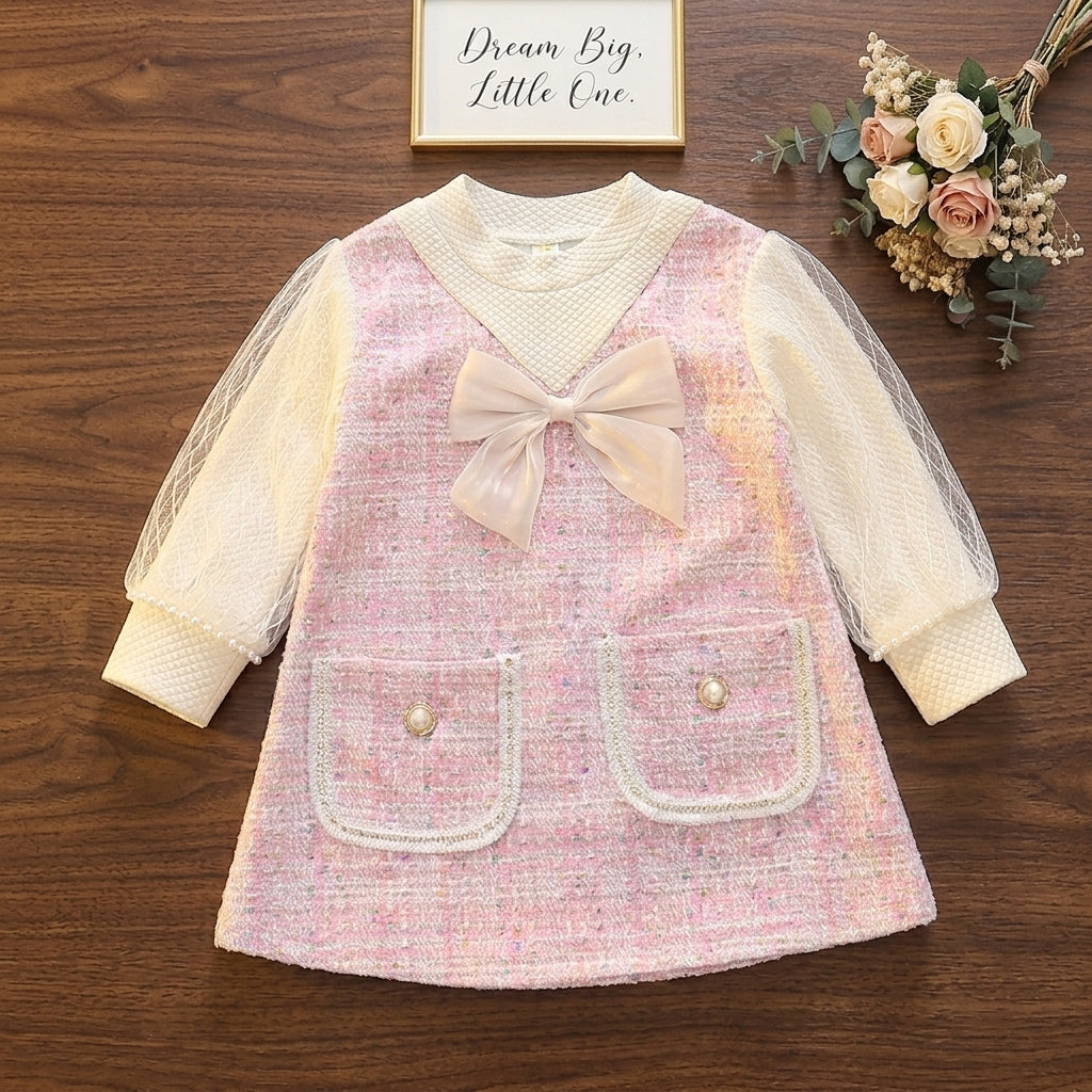 Korean-stlye Pink Princess Dress