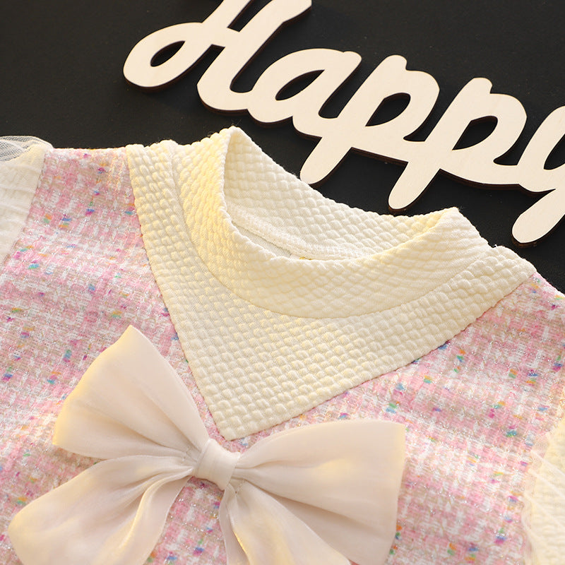 Korean-stlye Pink Princess Dress