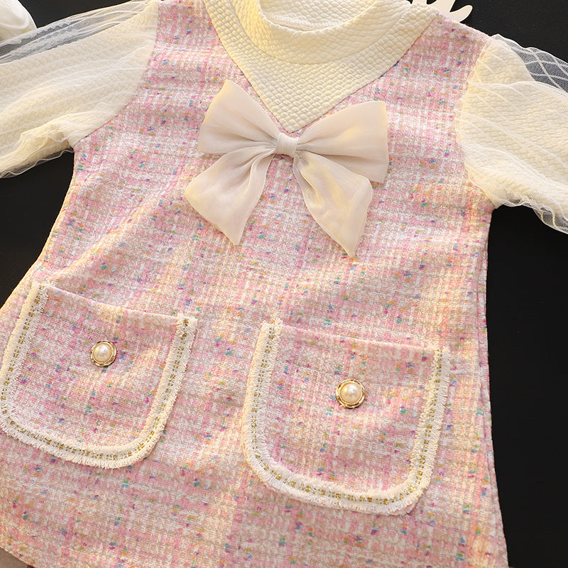 Korean-stlye Pink Princess Dress