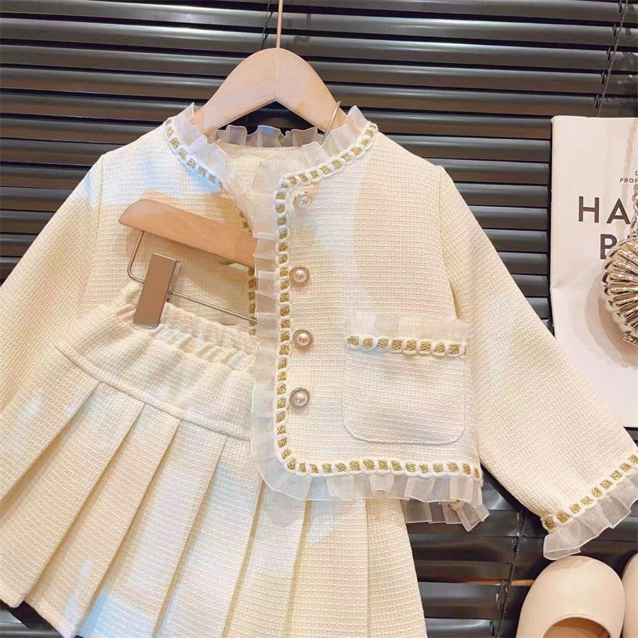 ✨ Luxury Cream Tweed 2-Piece Set ✨