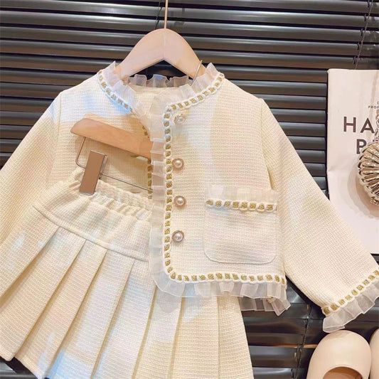 ✨ Luxury Cream Tweed 2-Piece Set ✨