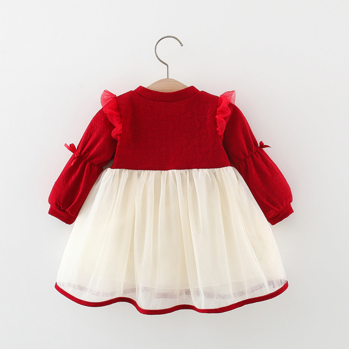👑 Little Princess Royal Tulle Winter Holiday Dress ✨