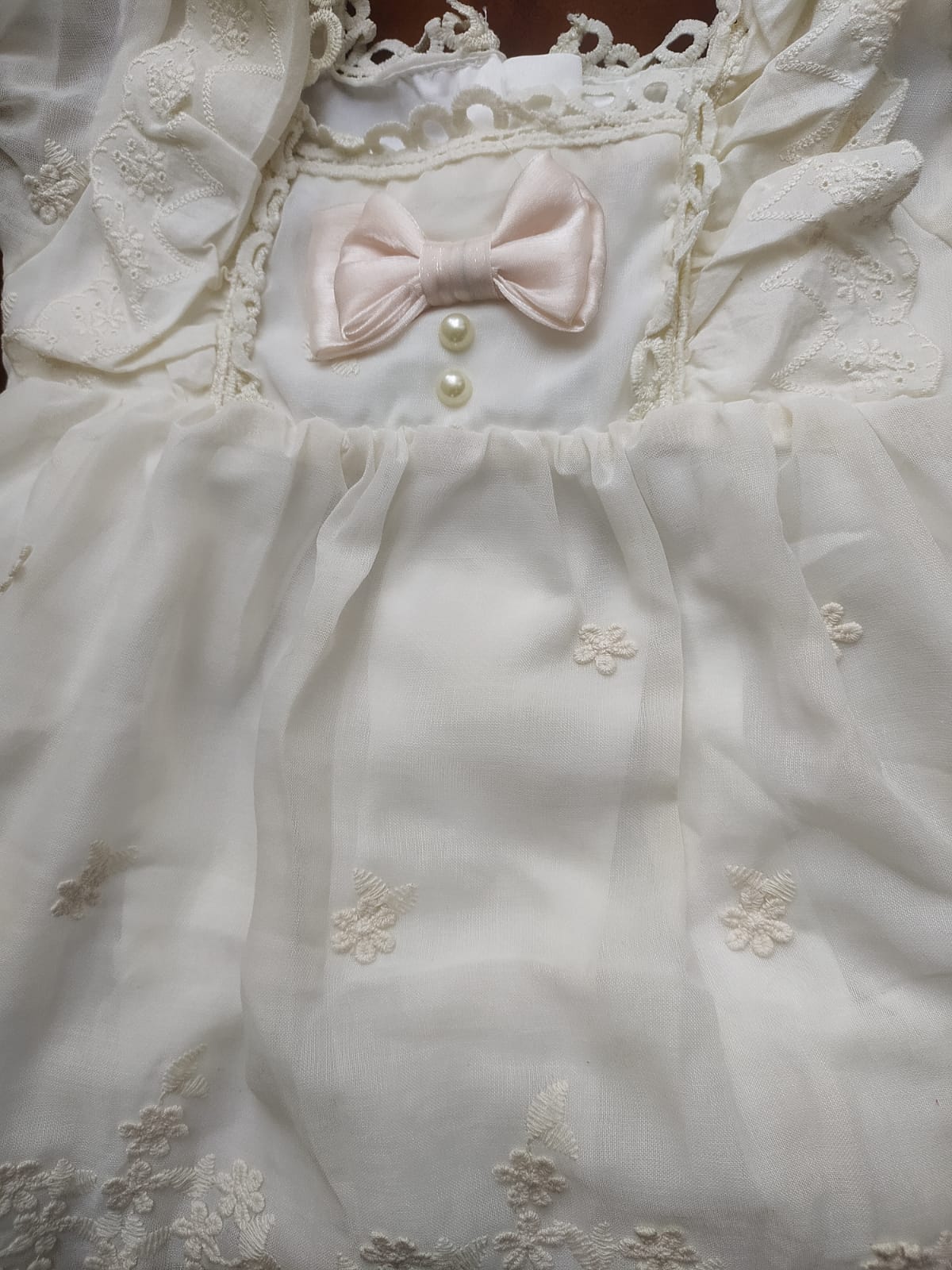 French lolita pearl bow princess dress 🌸