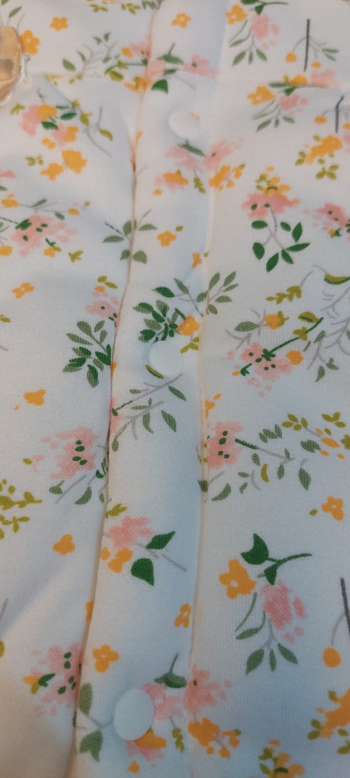 Floral Jacket High Quality Soft Cotton Padded Winter Set (Jacket + High-Waist Pants)