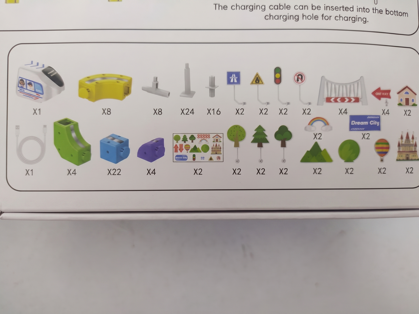 126-Piece STEM Magnetic Train Set