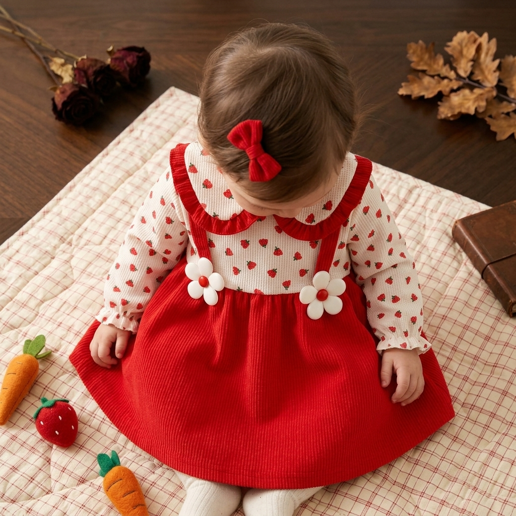 ✨ Sweet Daisy Waterproof Anti-dirt Smock Dress ❄️