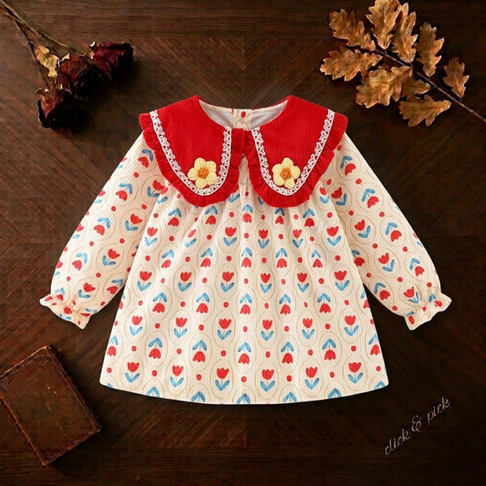 ✨ Sweet Daisy Waterproof Anti-dirt Smock Dress ❄️